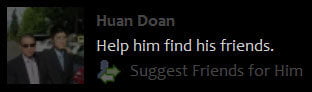 It appears Huan Doan has lost his friends :(