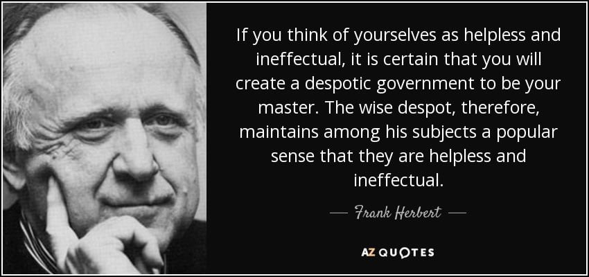 Frank Herbert Quote