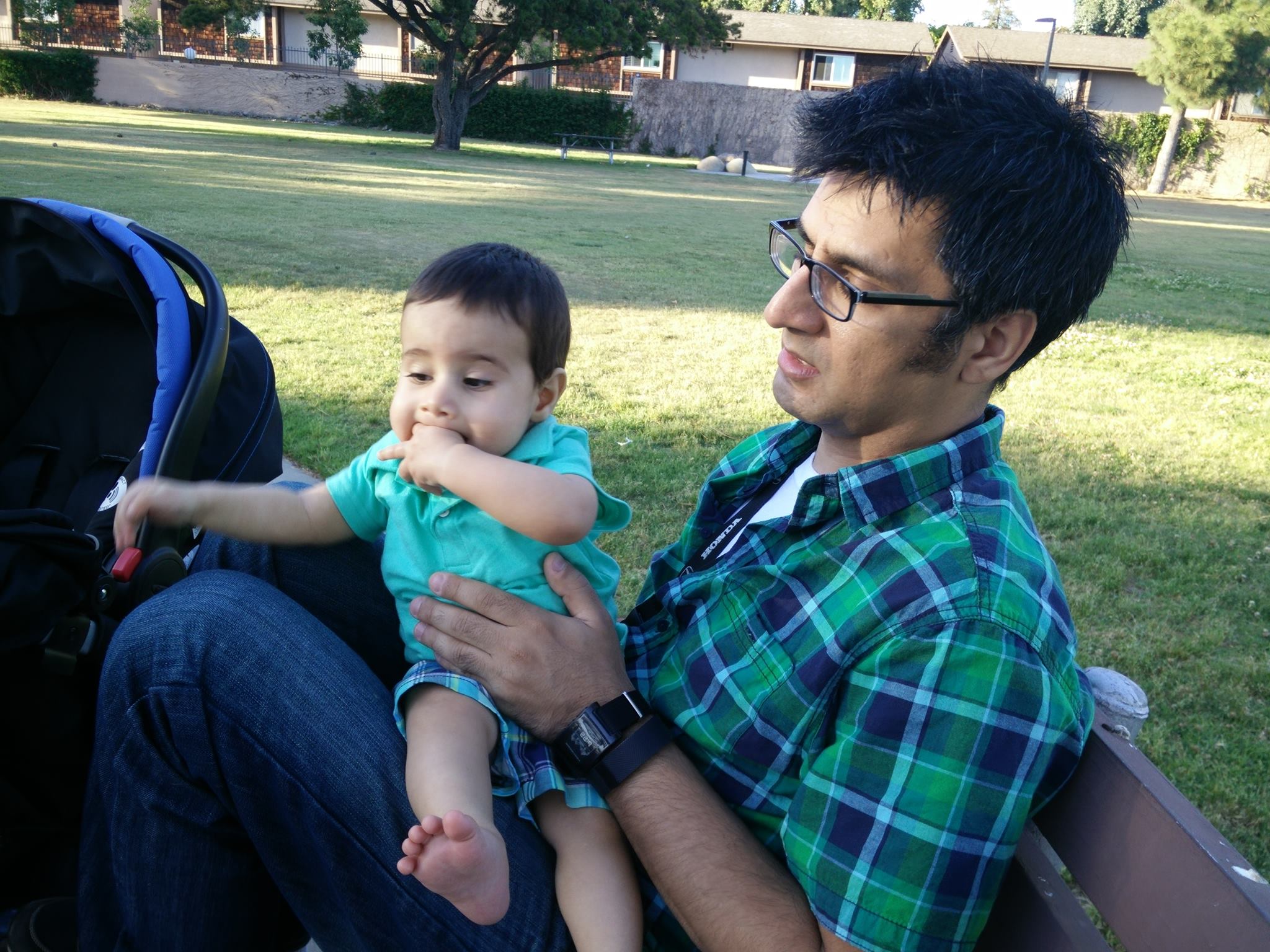 Eren at the park