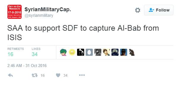 A couple of weeks ago, Turkish warplanes bombed YPG/SDF...