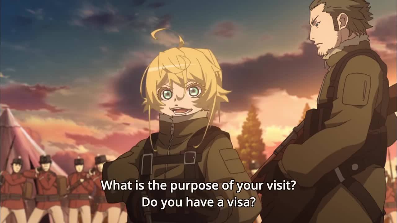 "Do you have a visa?"