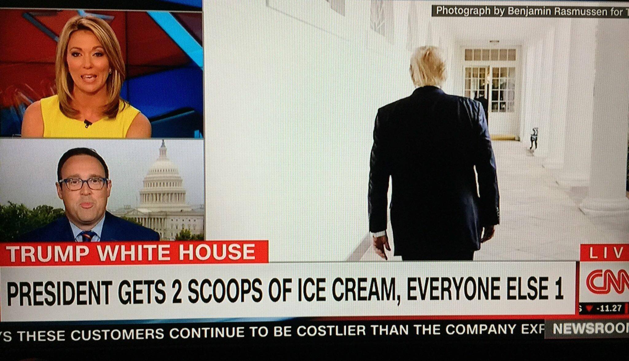 From now on, I'm going to get 2 scoops...