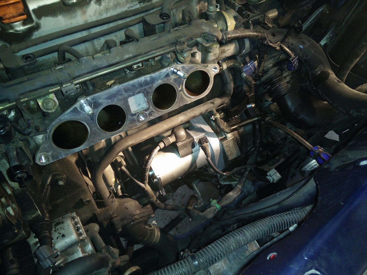 Replacing starter motor on a Honda CRV