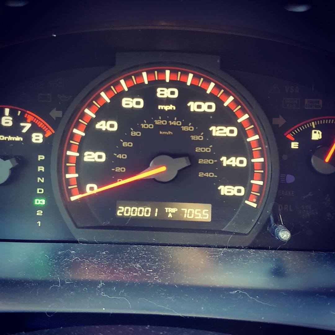 200k, on my Honda, and counting