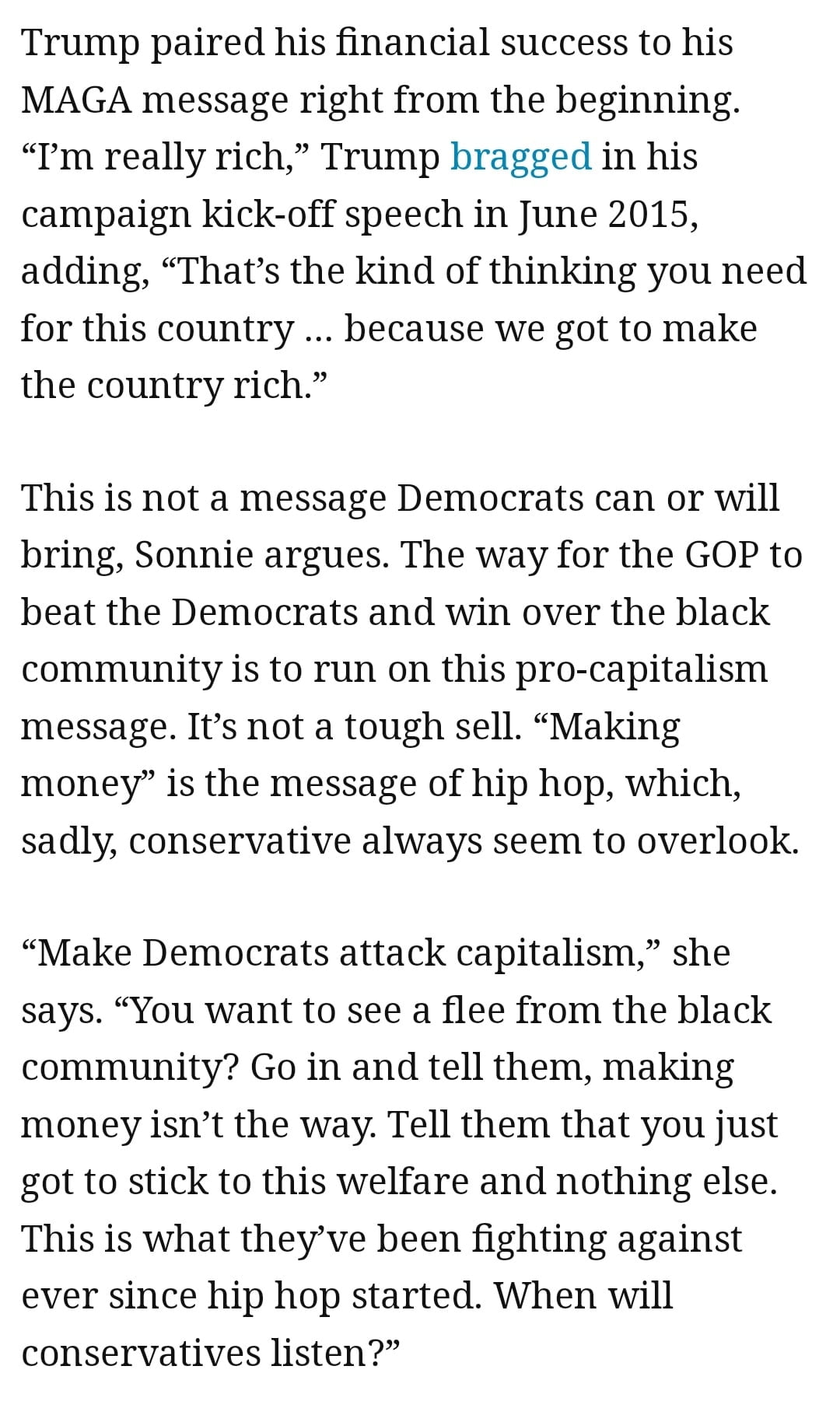Make Democrats attack Capitalism