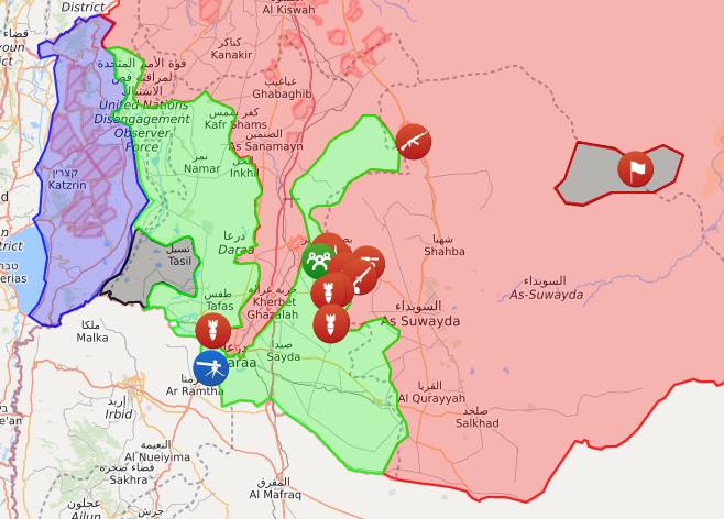 The operation to liberate Daraa in Southern Syria from...