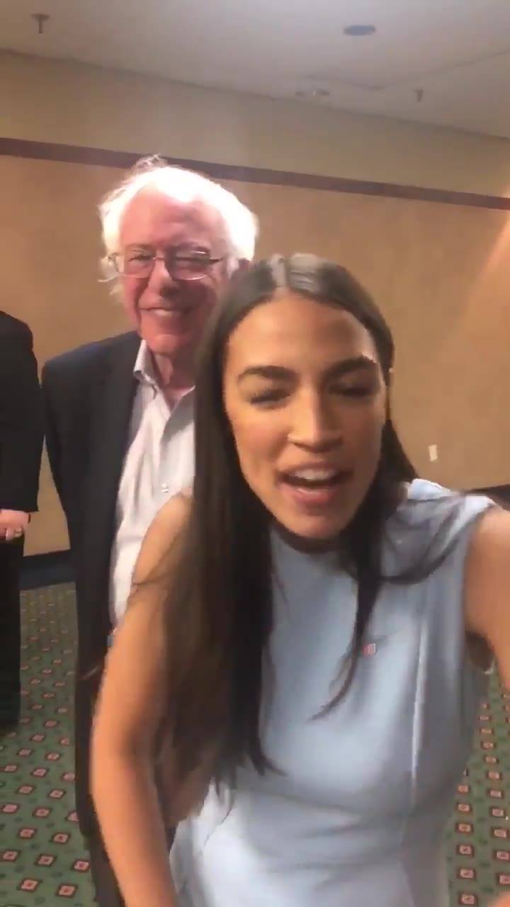 Ocasio-Cortez: "we're going to flip this seat red in...