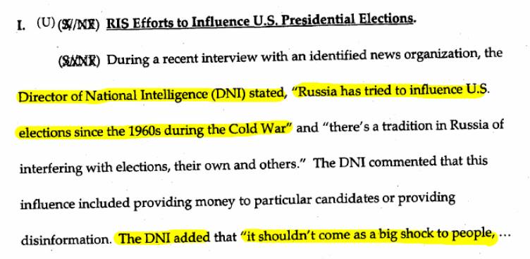 From Carter Page's FISA application. The Director of National...
