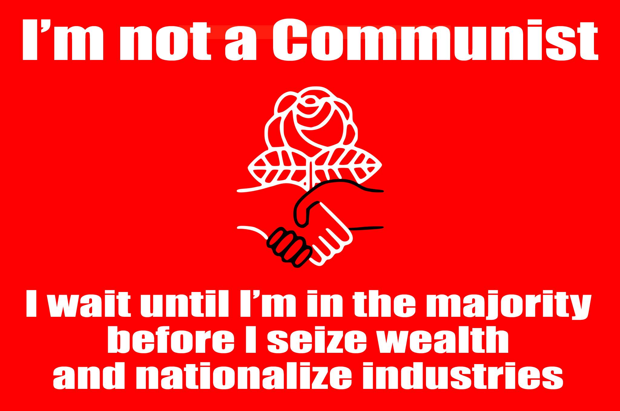 Democratic Socialists of America are not Communists