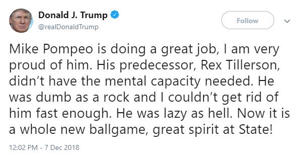 Best president of all time. Never change. 😆