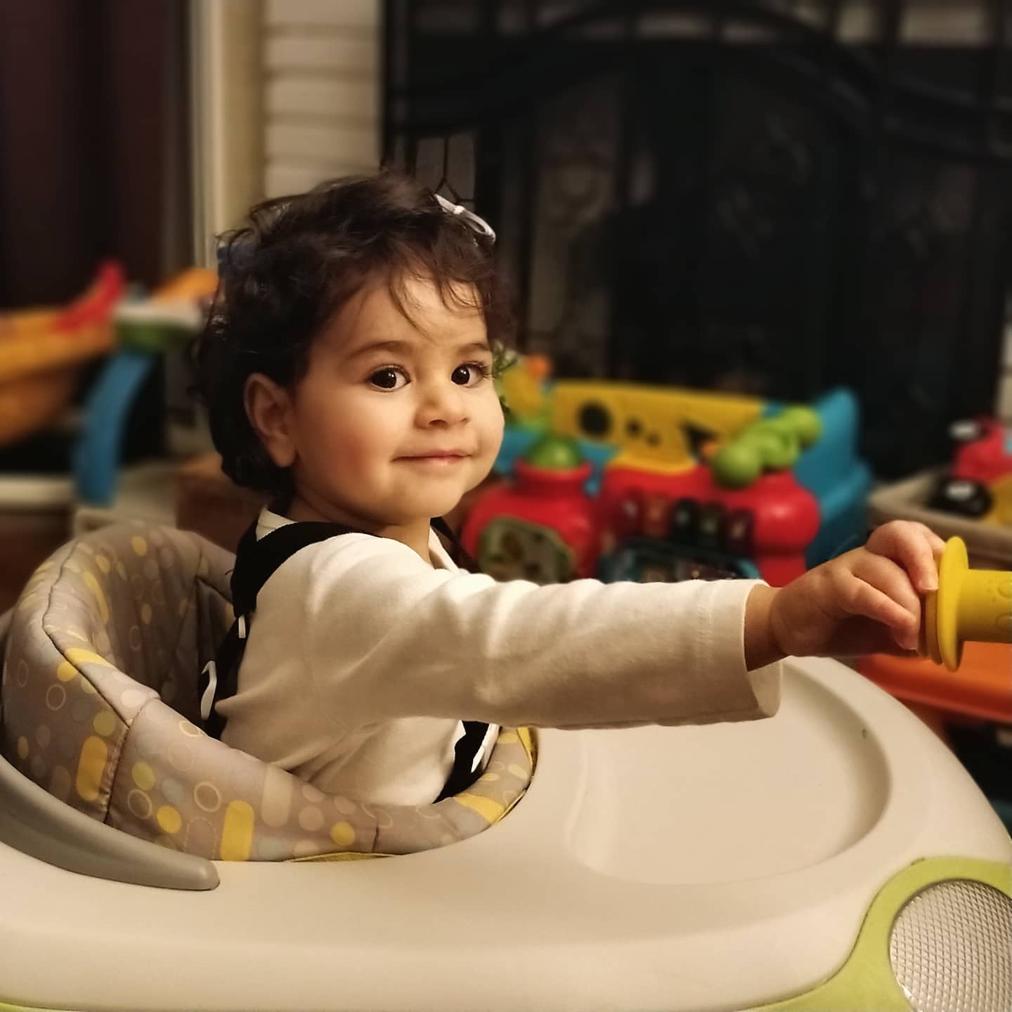 Talia, causing trouble, touching Eren's bike