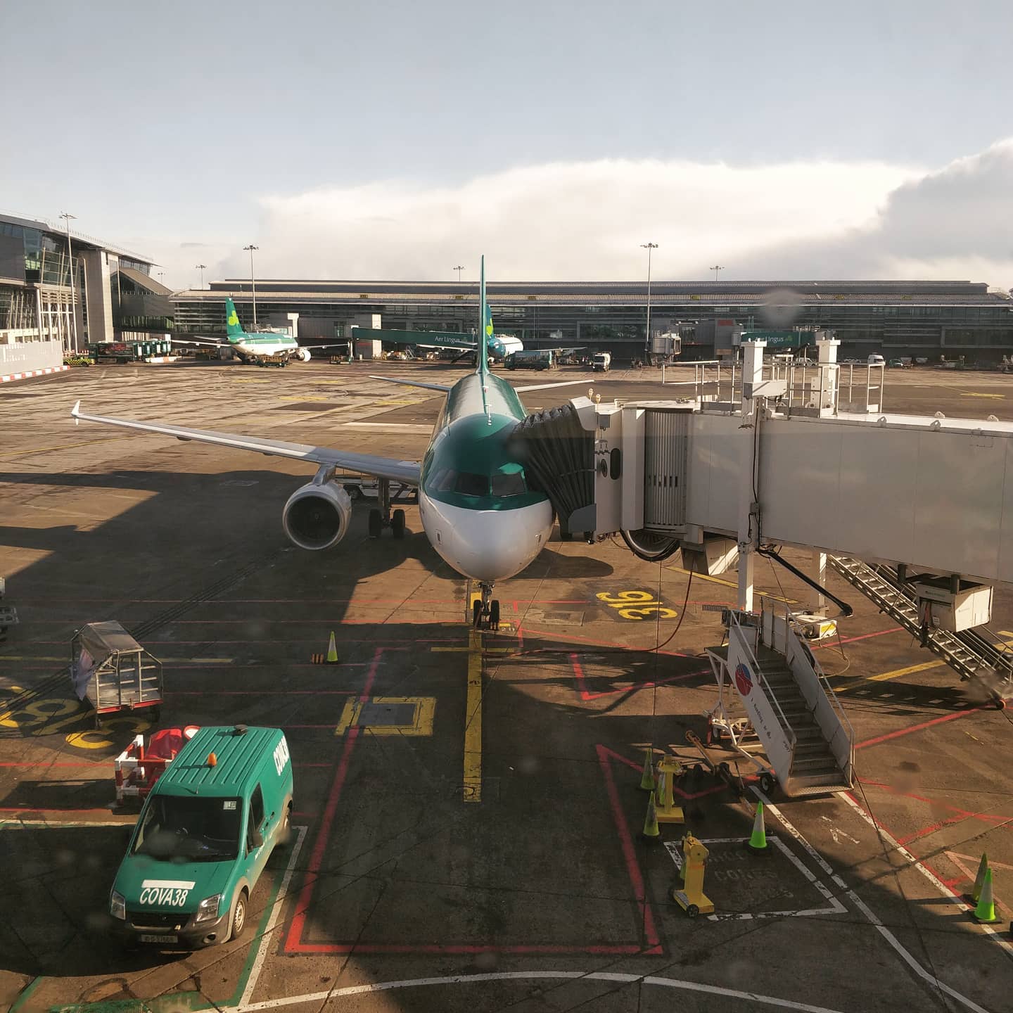 Aer Lingus at Dublin Airport, Ireland