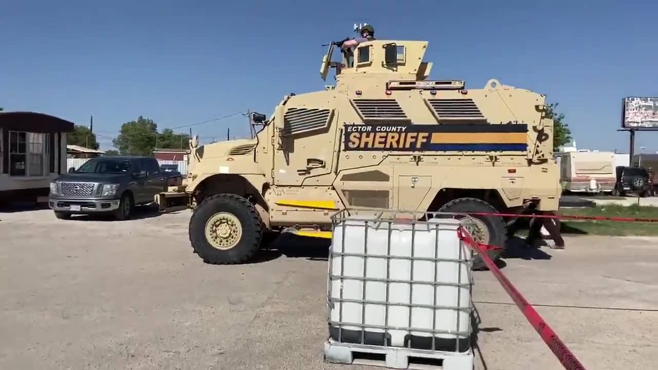 SWAT team in West Odessa, Texas raided a bar...