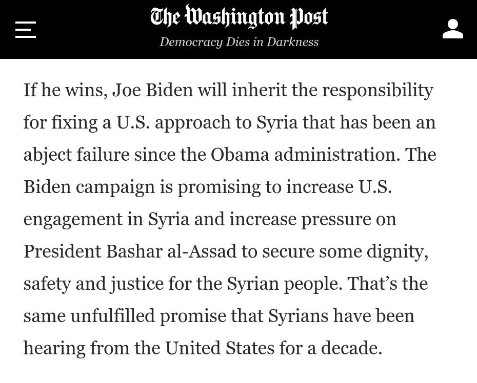 The Biden campaign is promising to increase U.S. engagement...