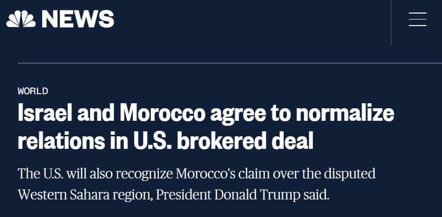 Trump brokers another peace deal, this time between Israel...