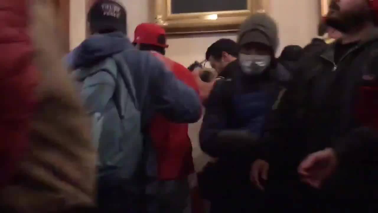 Video of the Capitol building shooting