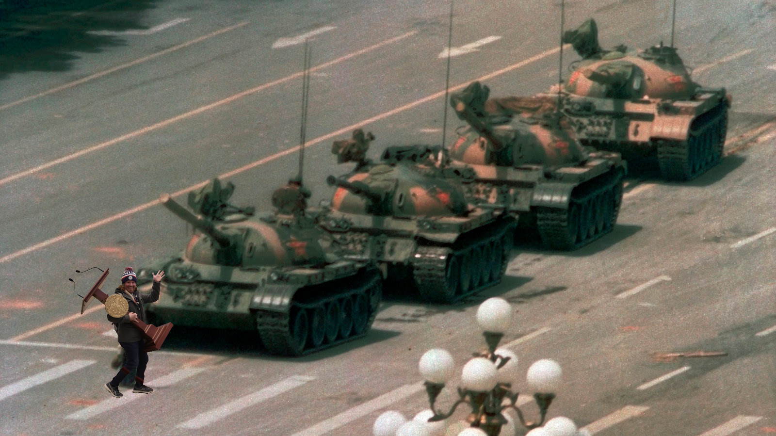 Hard times create tank men