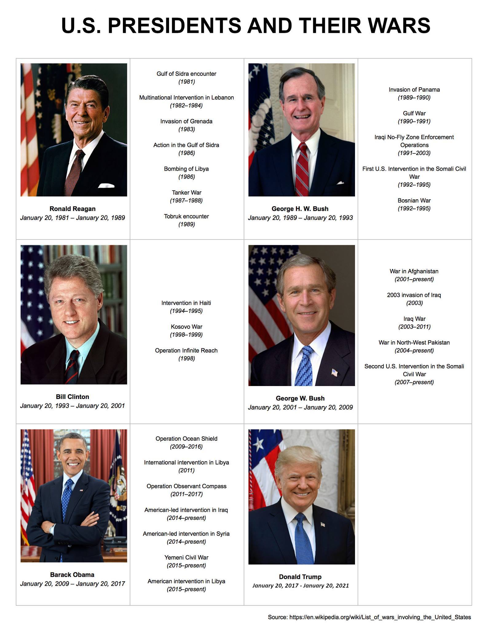 Trump was the first president in decades to not...