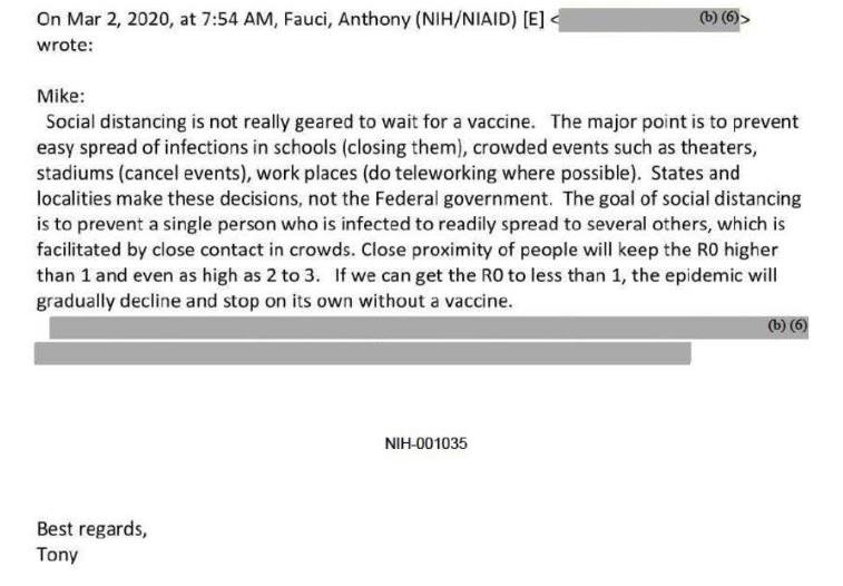 The expert believed that without vaccines he was going...