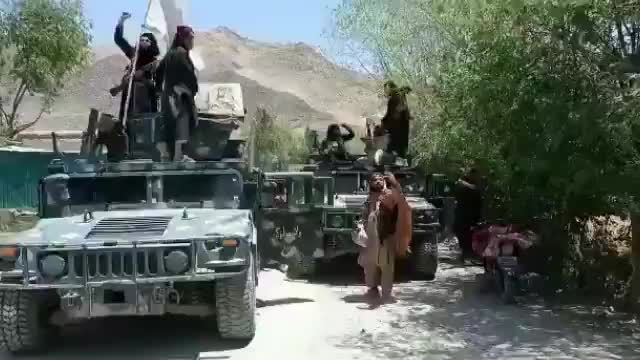Taliban captured Baraki Barak, Logar, captured more vehicles