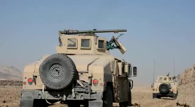 ANDSF conducting clearing operations in Zhari, Kandahar
