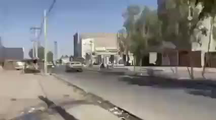 Taliban Humvees racing through Zaranj, Nimruz