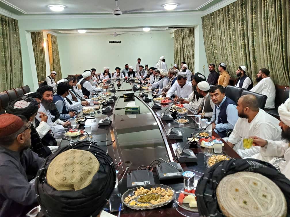 Taliban met with local businessmen, Islamic scholars, and traders...