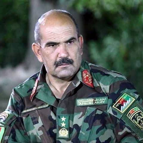 Commander of ANA 209th Shaheen Corps of Mazar Sharif...