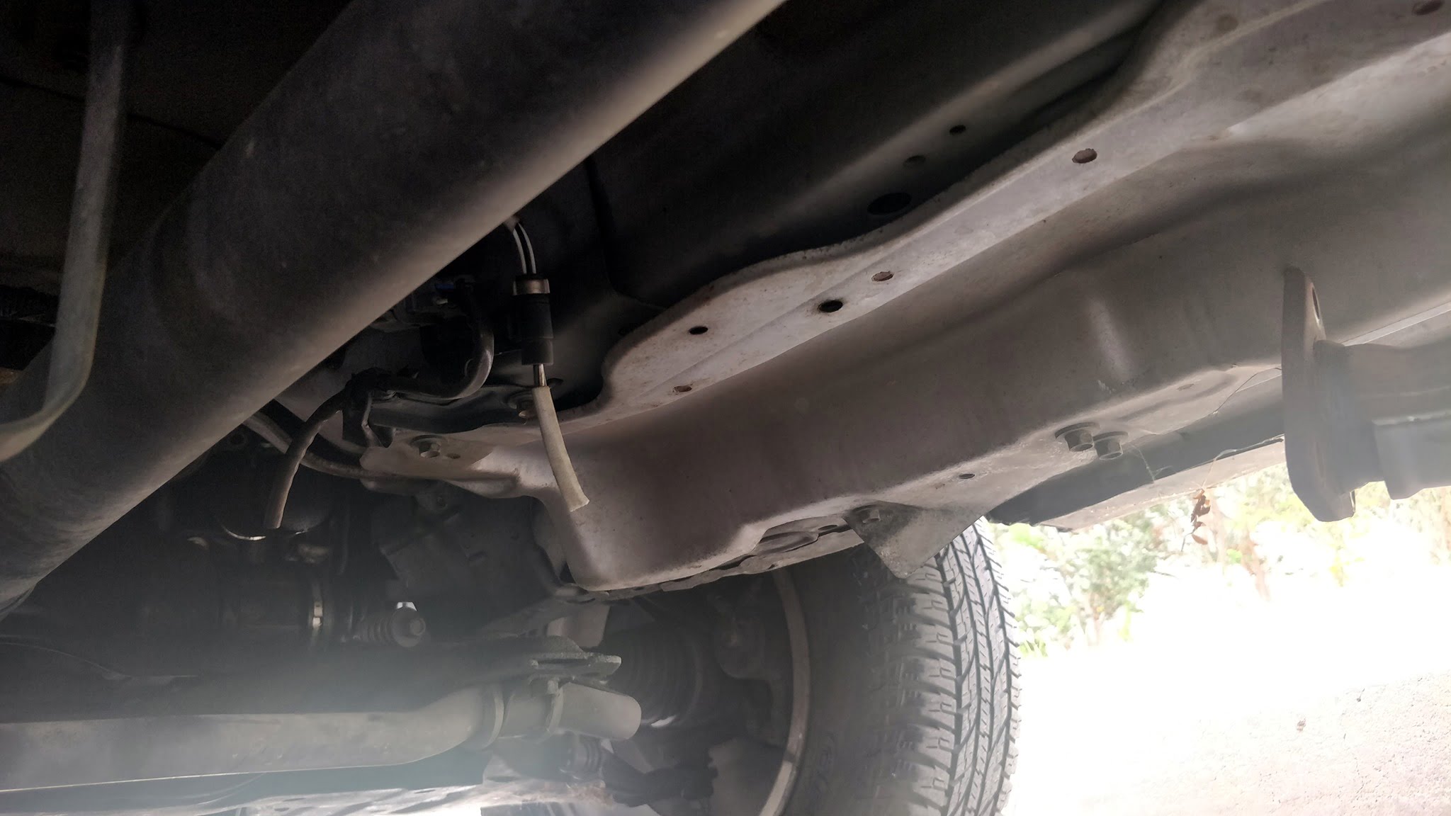 Someone stole the catalytic converter off the CRV. They...