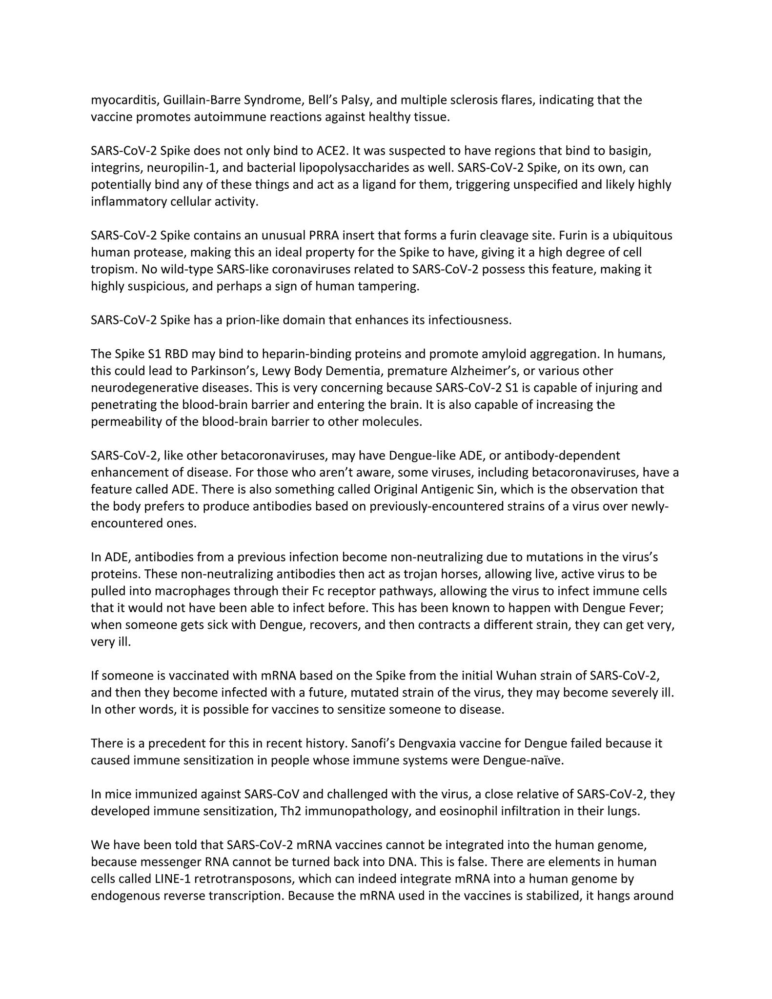 COVID-19: The Spartacus Letter