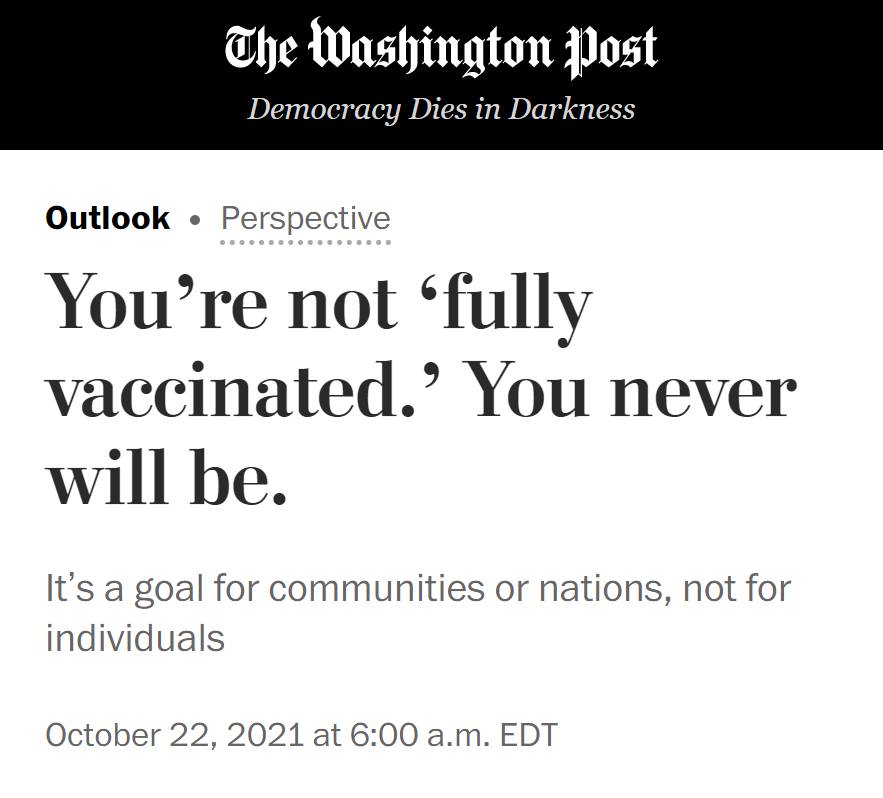 Take it easy, Washington Post, people aren't ready for...