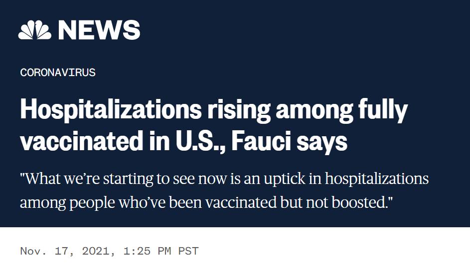 If you aren't boosted, are you even vaccinated?