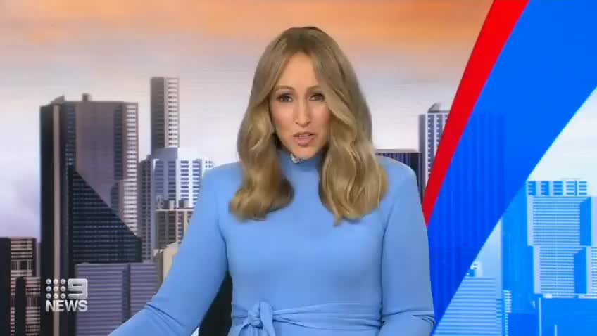 Australian news casually discussing COVID detainees escaping their COVID...