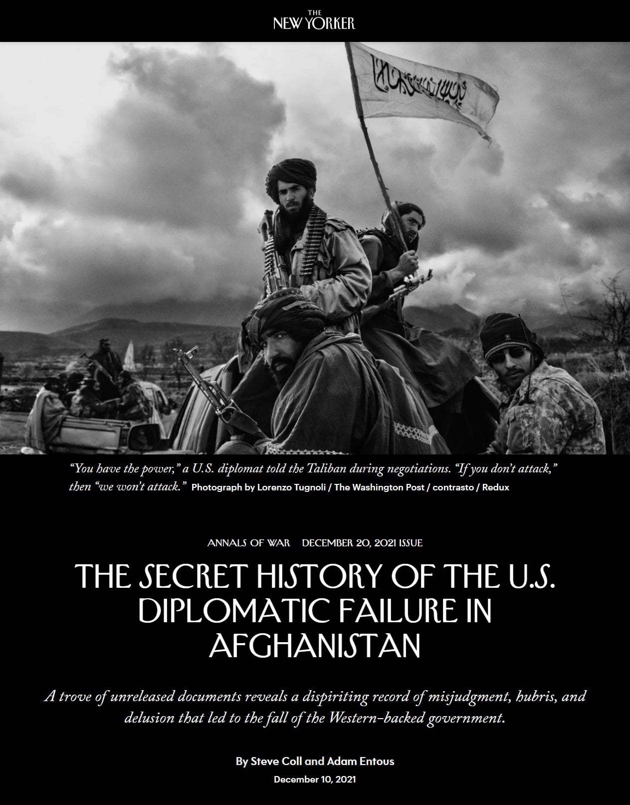 The Secret History of the U.S. Diplomatic Failure in...