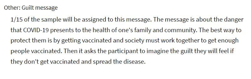 Persuasive Messages for COVID-19 Vaccine Uptake: a Randomized Controlled...