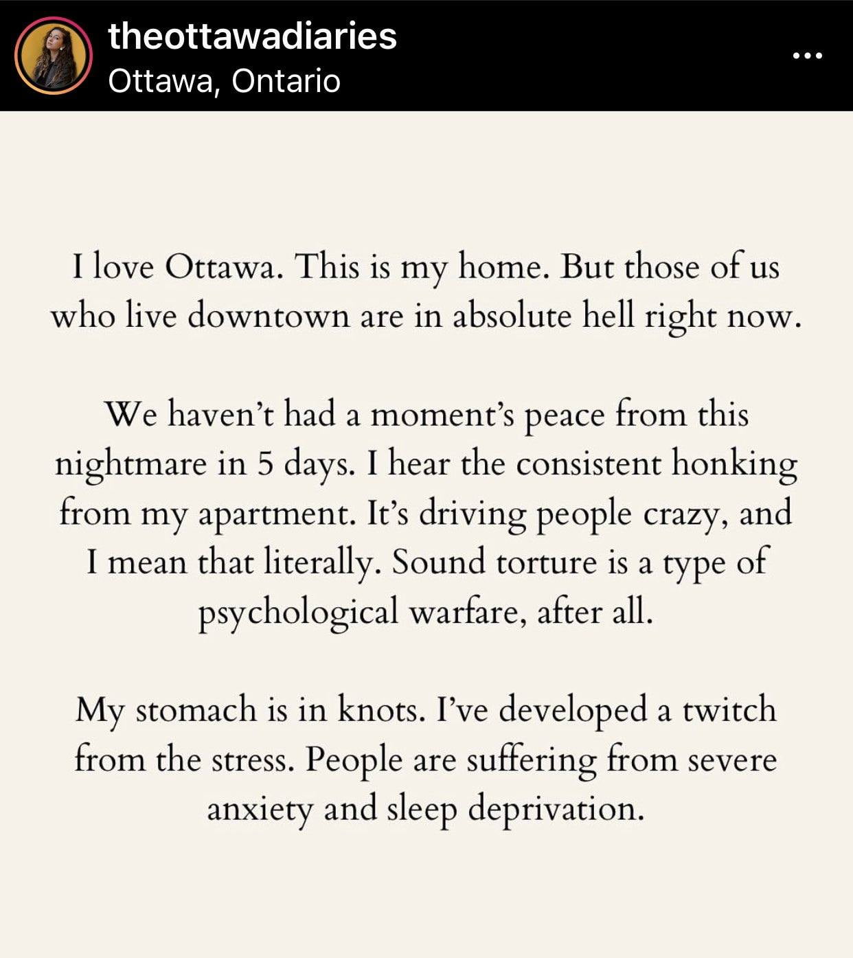 Living in Ottawa is a choice