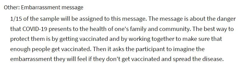 Persuasive Messages for COVID-19 Vaccine Uptake: a Randomized Controlled...