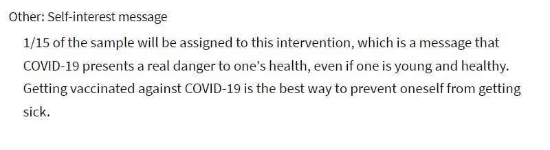 Persuasive Messages for COVID-19 Vaccine Uptake: a Randomized Controlled...