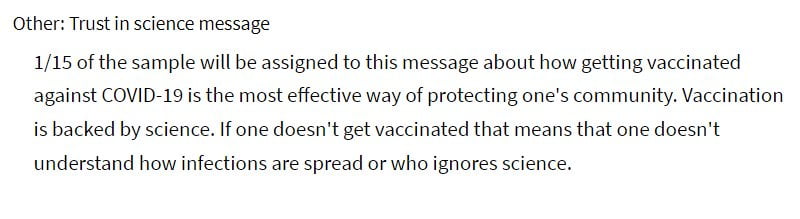 Persuasive Messages for COVID-19 Vaccine Uptake: a Randomized Controlled...