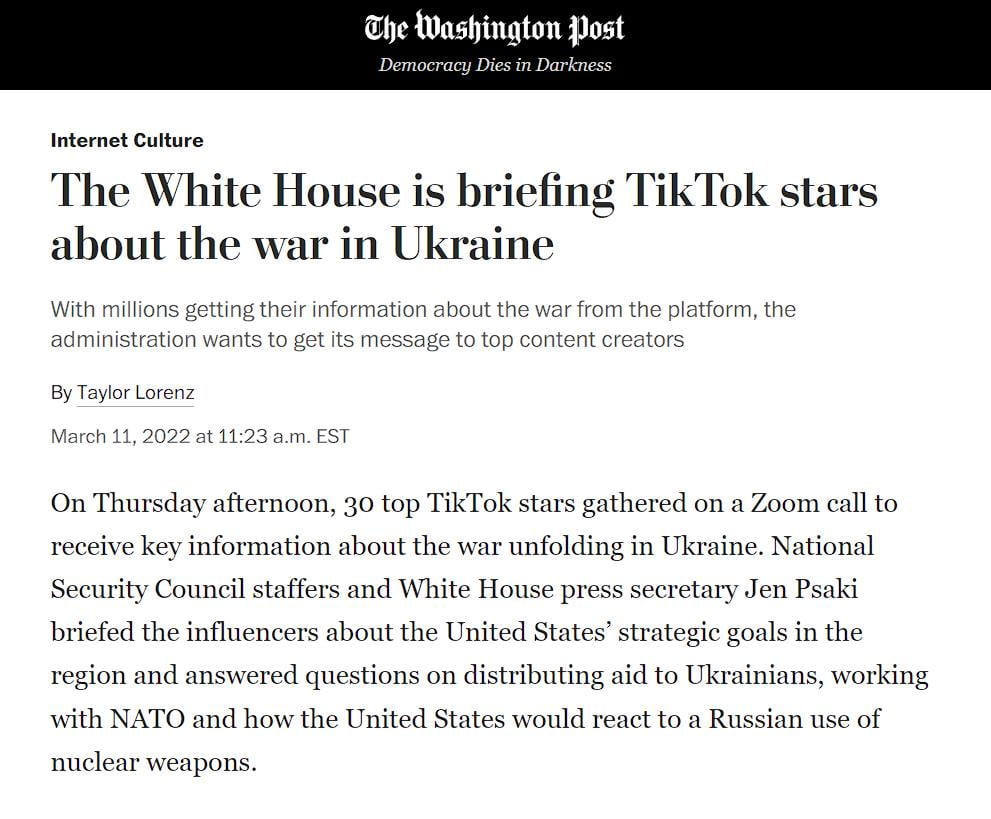 Everyone is laughing at Biden enlisting TikTok creators to...