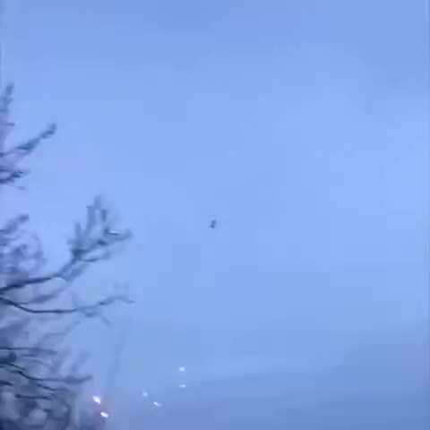 Russian Su-25s deploying flares against Ukrainian forces MANPADS, man-portable...