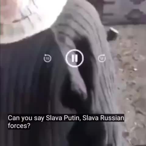 An elderly Ukrainian couple, who believe they are being...