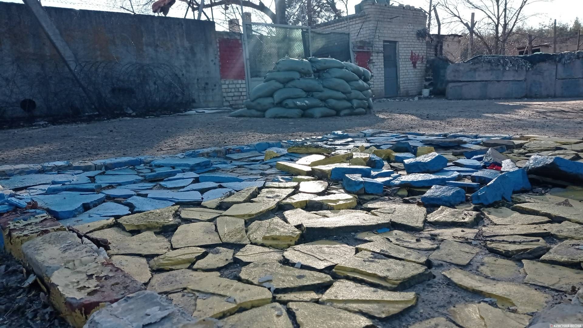 This is what a concentration camp for Russians looks...