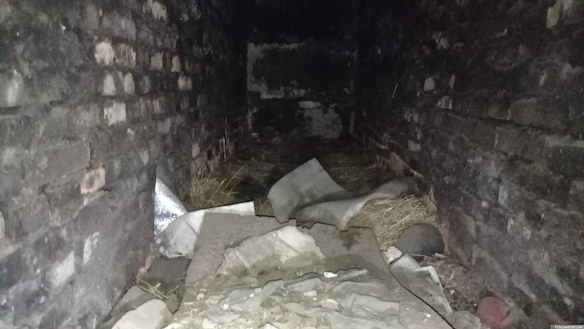 This is what a concentration camp for Russians looks...