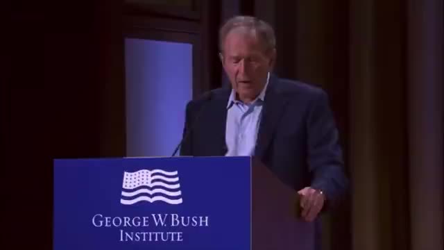Bush Jr. wants you to stand with Iraq against...