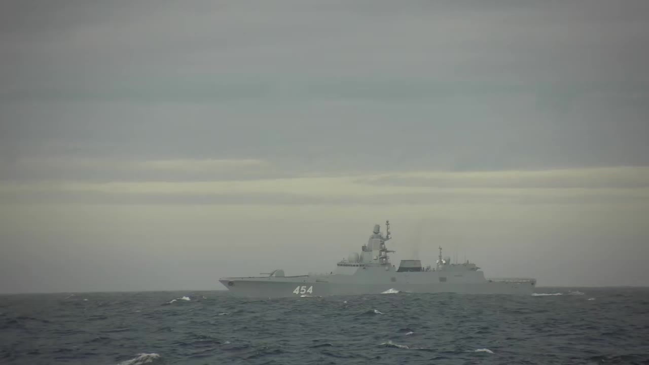 Russian Admiral Gorshkov frigate test-fires hypersonic Zircon missile