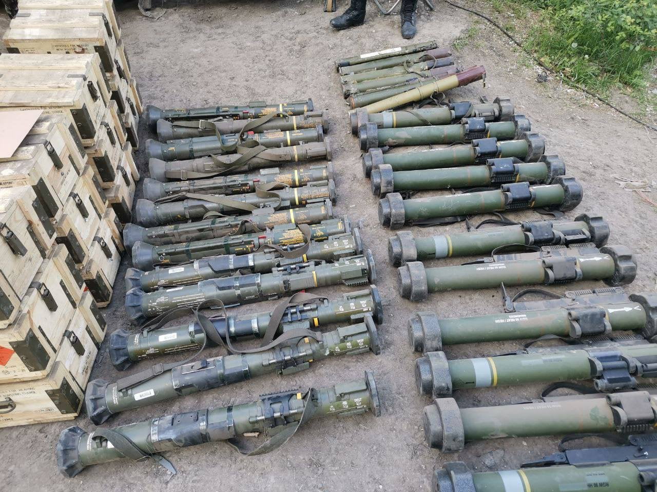 NATO weapons captured by Russian forces. You're paying more...