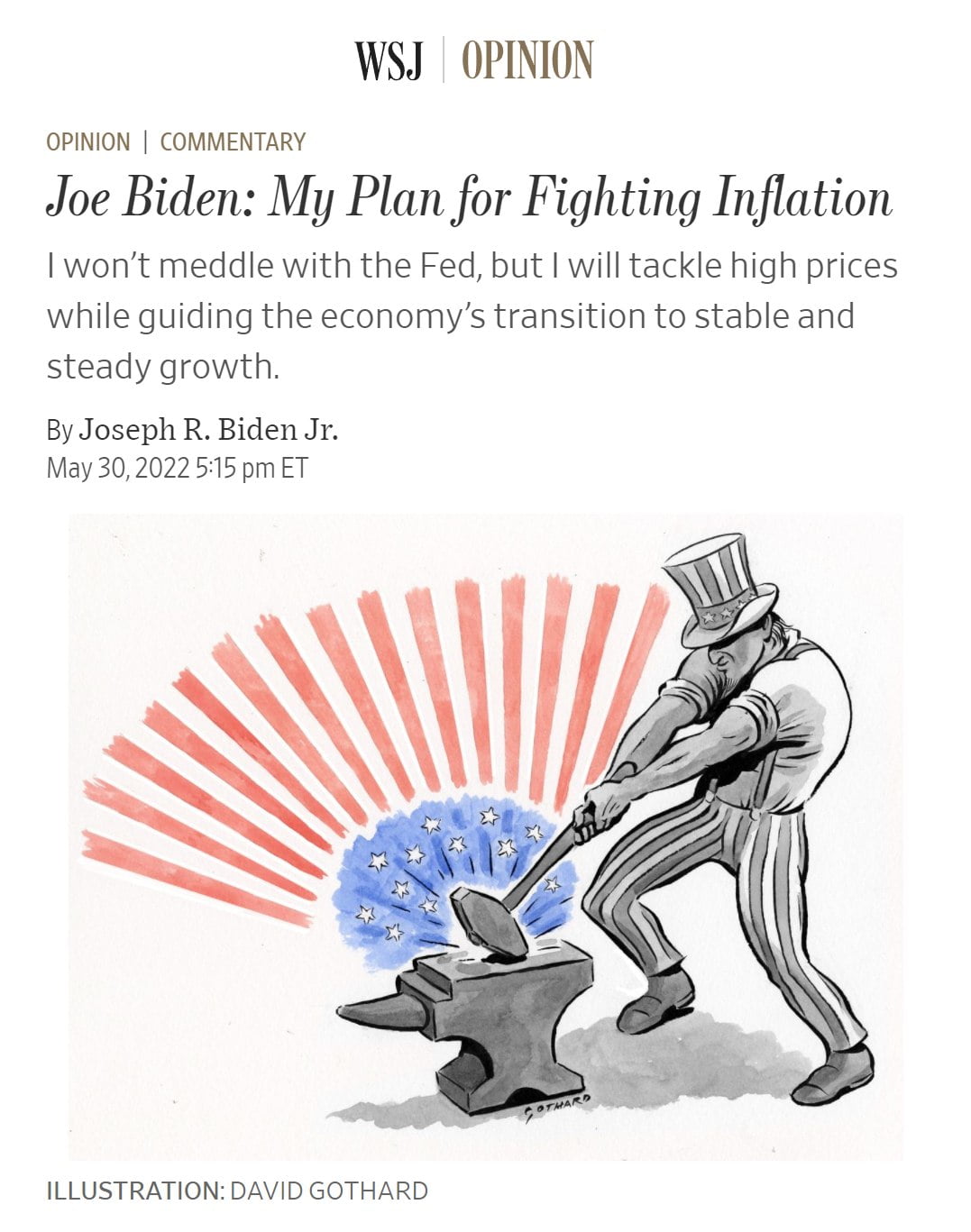 Biden doesn't understand inflation, will do little to curb...