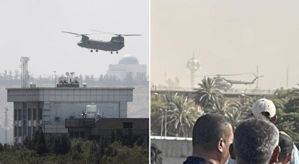 US embassy evacuation in Baghdad, Iraq