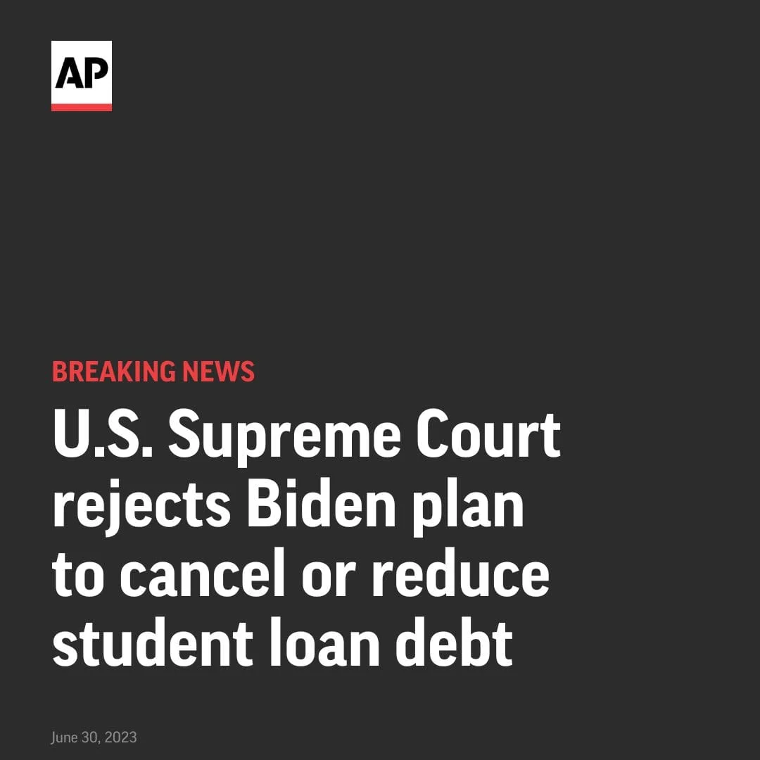 Supreme Court strikes down Biden student-loan forgiveness program